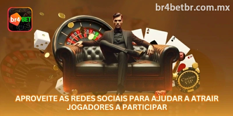 Divulgação responsável da br4bet em rede social para público adulto