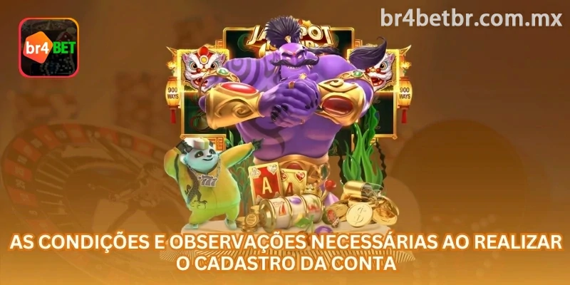 Revisão dos dados pessoais antes de concluir o cadastro br4bet