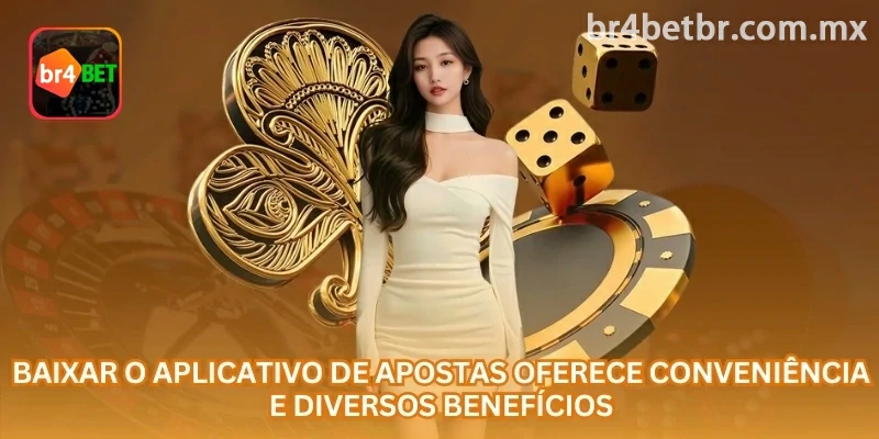 Aplicativo br4bet em celular com áreas de esportes, jogos e carteira