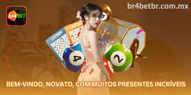 Campanha de boas-vindas br4bet exibida para nova conta